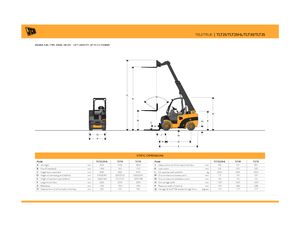 Telescoopladers JCB TLT25D