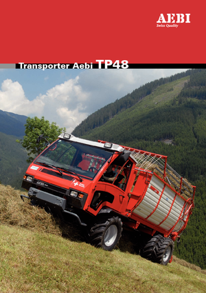 Voortrekhaak gemeentetrekker Aebi TP 48