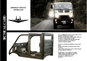 Voortrekhaak gemeentetrekker Bremach Trex 35.3/4