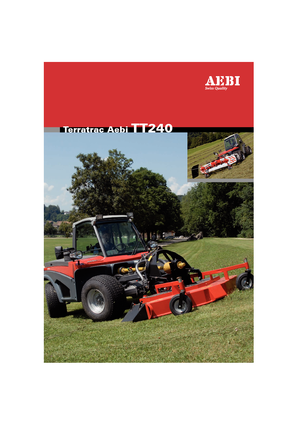 Voortrekhaak gemeentetrekker Aebi TT 240