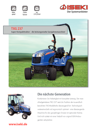 Compacttrekkers Iseki TXG 237