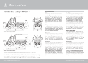 Voortrekhaak gemeentetrekker Unimog U 400