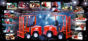 Voortrekhaak gemeentetrekker Grünig Uni Truck 4 W 905