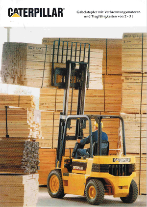 Dieselheftrucks Caterpillar VC 60 E