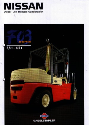 Dieselheftrucks Nissan WGF 03 A 45 U