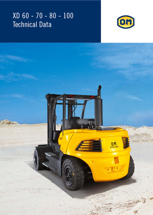Dieselheftrucks OM XD 80