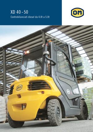 Dieselheftrucks OM XD 40