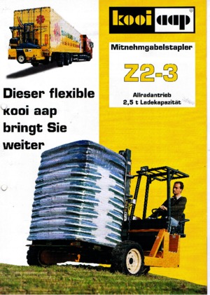 Heftrucks op diesel Kooi-Aap Z 2-3