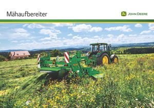 Achtermaaier - Schijf met kneuzer John Deere 381