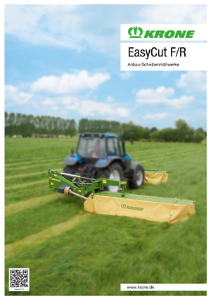 Frontmaaier - Schijf met kneuzer Krone EasyCut F 360 CR Gen.2