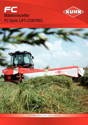 Achtermaaier - Schijf met kneuzer Kuhn FC 243 R-GII