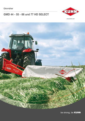 Achtermaaier - Schijf zonder kneuzer Kuhn GMD 55 Select