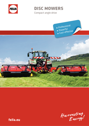 Frontmaaier - Schijf zonder kneuzer Fella SM 310 RC