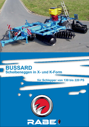 Zinken-schijveneg Rabe Bussard JPR 40 C