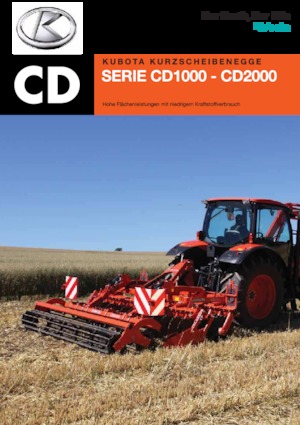 Zinken-schijveneg Kubota CD1300