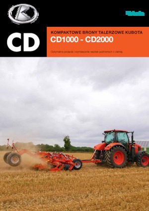 Zinken-schijveneg Kubota CD2400F