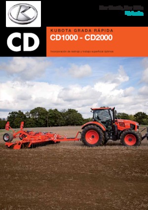 Zinken-schijveneg Kubota CD2400F