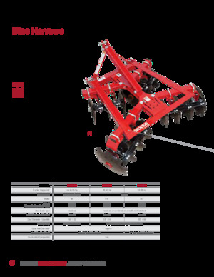 Zinken-schijveneg Massey Ferguson DHS48