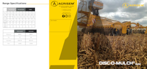 Zinken-schijveneg Agrisem Disc-O-Mulch Gold 6.00