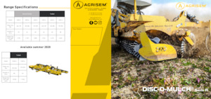 Zinken-schijveneg Agrisem Disc-O-Mulch R 6.00