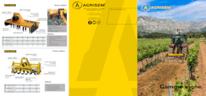 Zinken-schijveneg Agrisem Disc-o-Vigne V