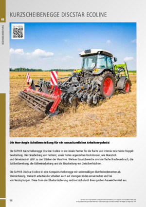 Zinken-schijveneg Saphir DiscStar 306 Ecoline