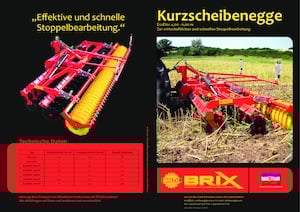 Zinken-schijveneg Brix EcoDisc 400 H MPW Ø 600