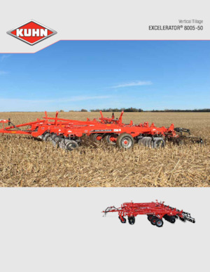 Zinken-schijveneg Kuhn Excelerator 8005-50