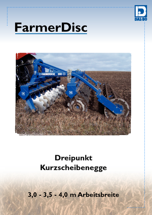 Zinken-schijveneg DAL-BO FarmerDisc 400