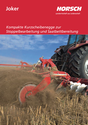 Zinken-schijveneg Horsch Joker 6 RT