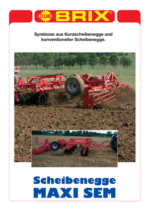 Zinken-schijveneg Brix Maxi-SEM 30