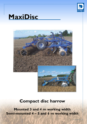 Zinken-schijveneg DAL-BO MaxiDisc 400