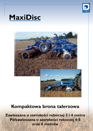 Zinken-schijveneg DAL-BO MaxiDisc 400