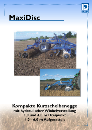 Zinken-schijveneg DAL-BO MaxiDisc 400