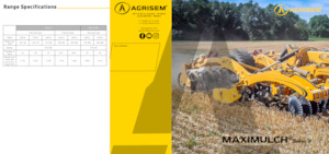 Zinken-schijveneg Agrisem Maximulch 4.00 Serie 3
