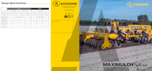 Zinken-schijveneg Agrisem Maximulch 3.00 Serie 5