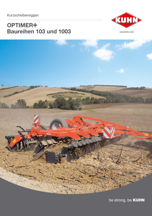 Zinken-schijveneg Kuhn Optimer 7503