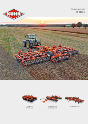 Zinken-schijveneg Kuhn Optimer L 350