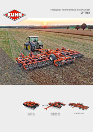Zinken-schijveneg Kuhn Optimer L 350