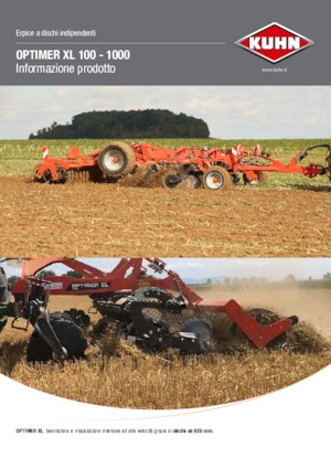 Zinken-schijveneg Kuhn Optimer XL 400