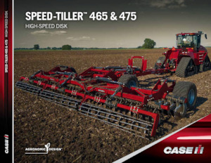 Zinken-schijveneg Case IH Speed-Tiller 465 8.2
