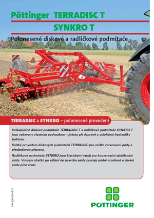 Zinken-schijveneg Pöttinger Terradisc  5000 T