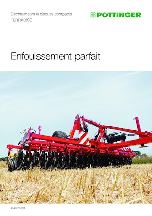 Zinken-schijveneg Pöttinger Terradisc 8001 T