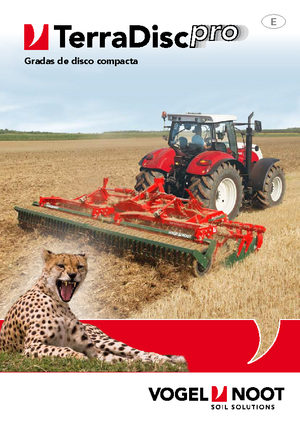 Zinken-schijveneg Vogel & Noot TerraDisc pro 400 Hydro