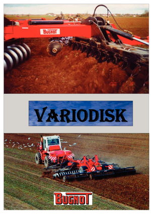 Zinken-schijveneg Bugnot Variodisk 230-44