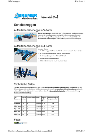 Zinken-schijveneg Bremer Xylon 590