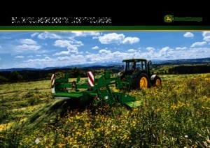 Getrokken maaierschijf met kneuzer John Deere 630