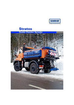 Dubbele spreaders Schmidt Stratos D 35 VCL