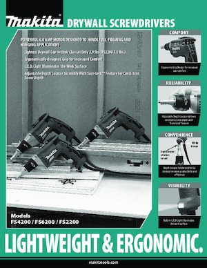 Boormachines & schroevendraaiers Makita FS6200