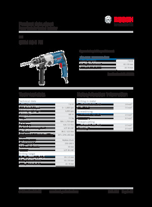 Boormachines & schroevendraaiers Bosch GBM 13-2 RE